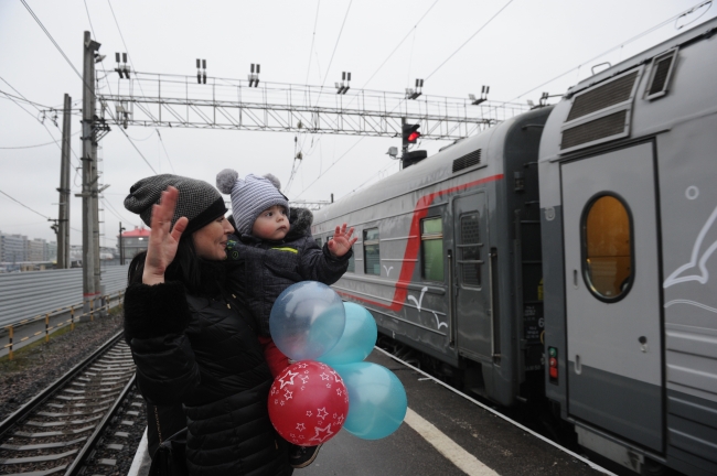 Дополнительный поезд Минск–Санкт-Петербург запустят в дни майских праздников