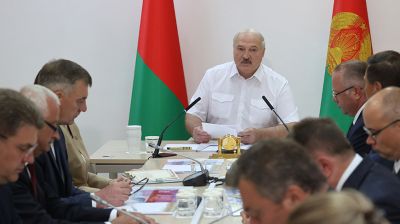 "Немой укор нашей бесхозяйственности". Лукашенко собрал совещание о решении проблемы долгостроев в Минске