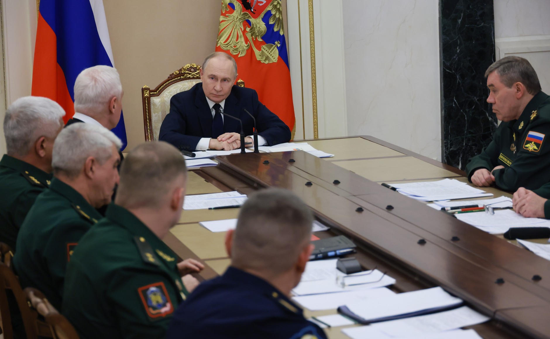 Путин отметил перспективы полного освобождения территории Донбасса