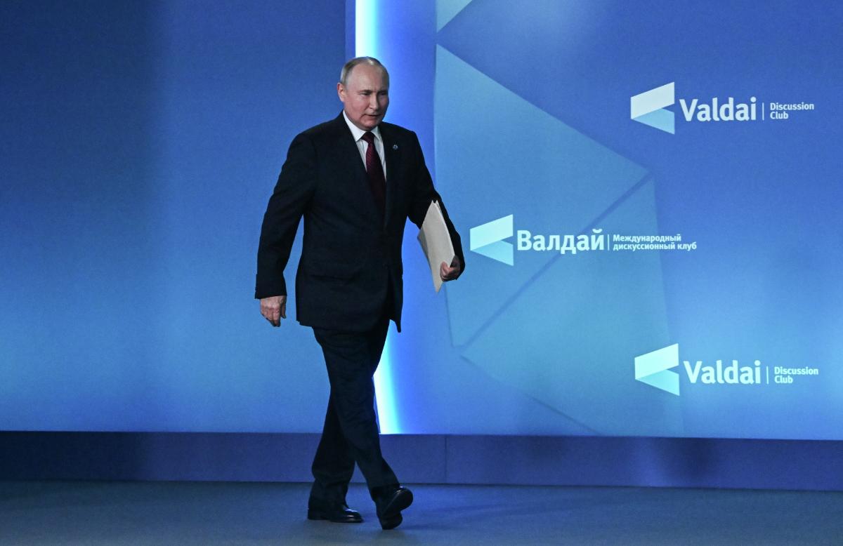 Путин примет участие в заседании клуба "Валдай"