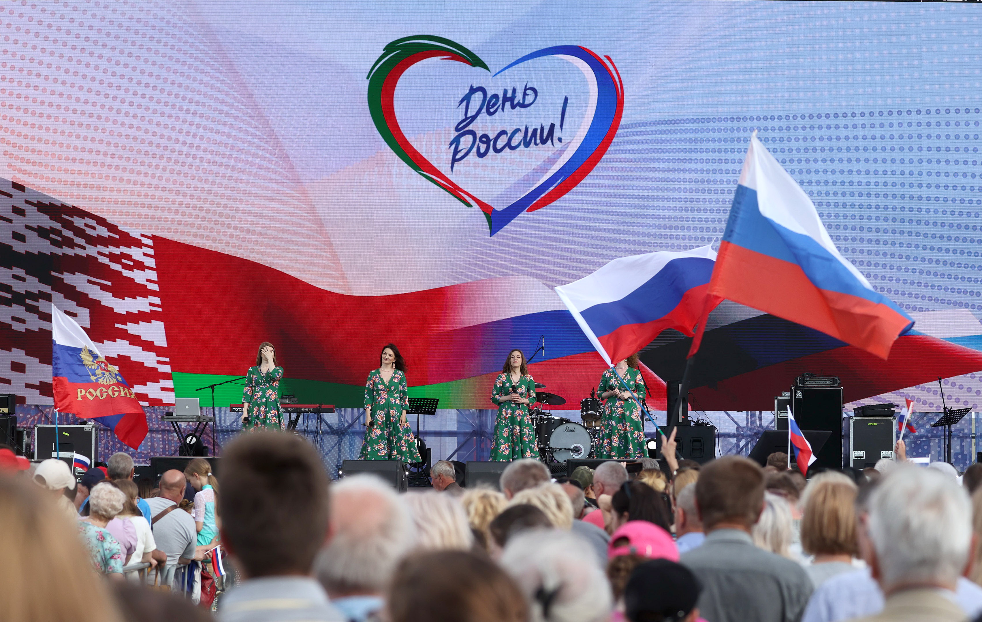 Сегодня в Минске пройдет большой концерт ко Дню России