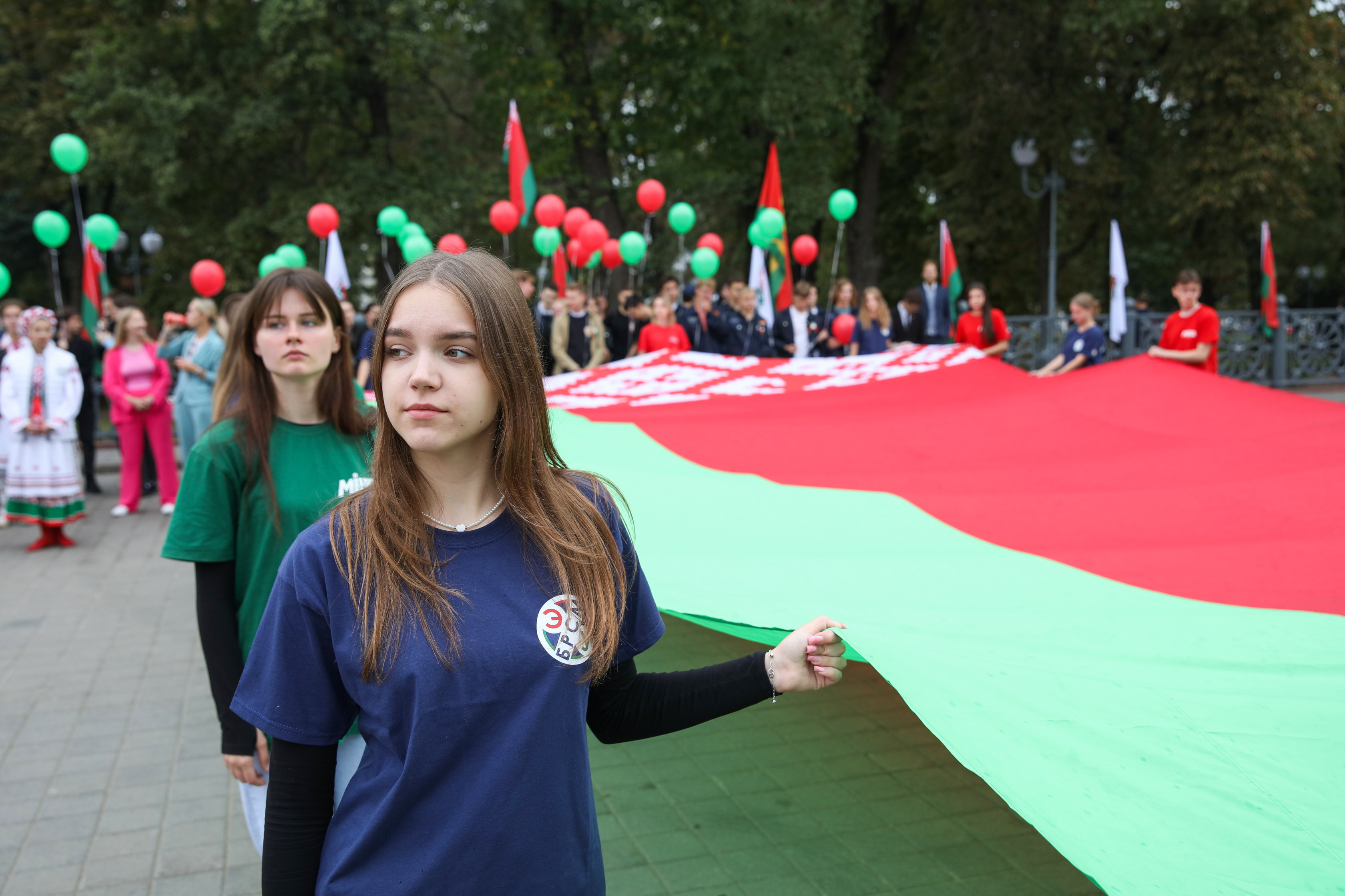 Делегация Беларуси отправилась на фестиваль "Молодежь - за Союзное государство"