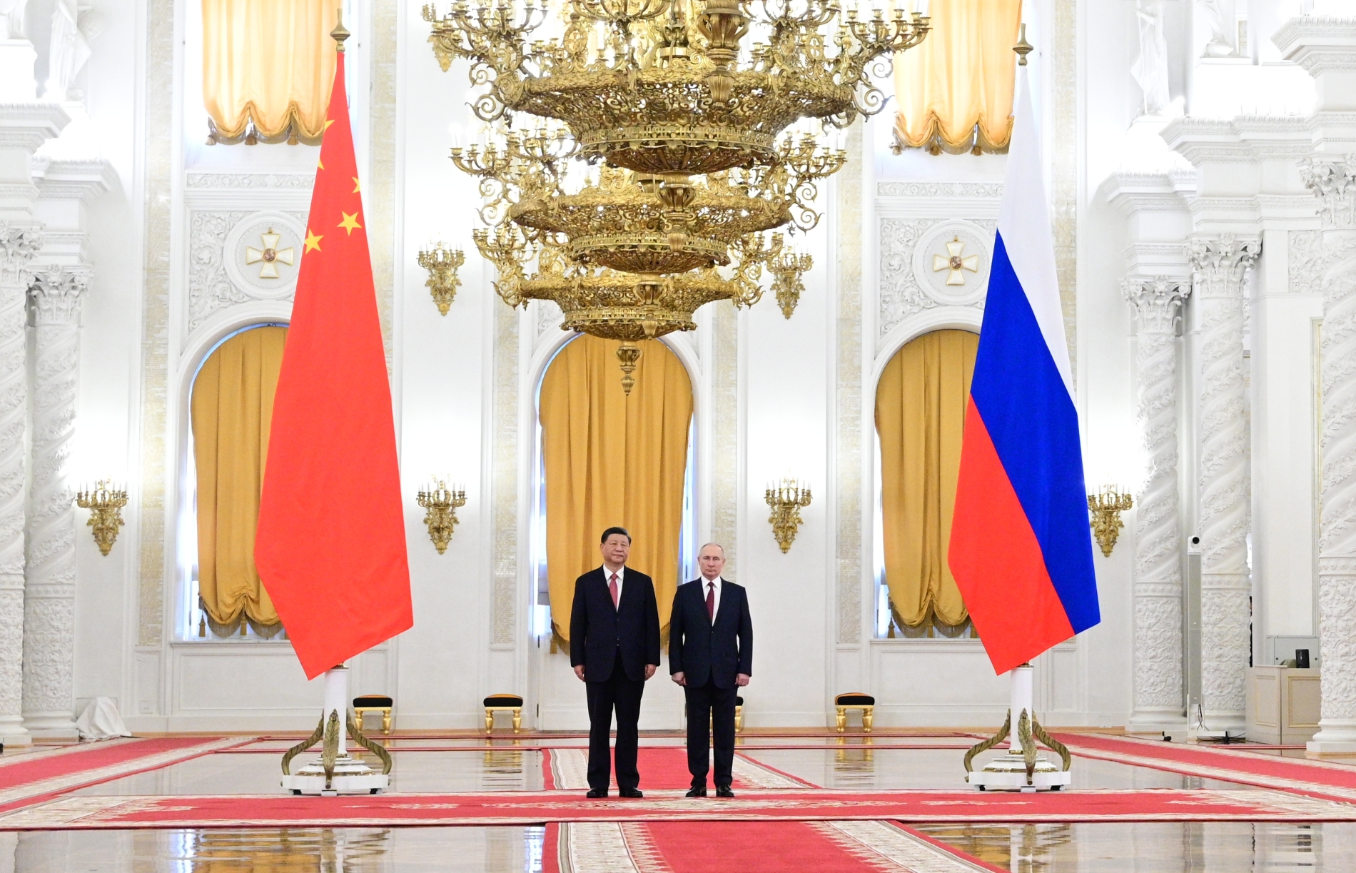 В Кремле  проходят российско-китайские переговоры