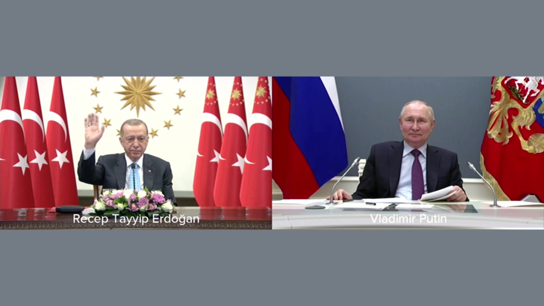 Эрдоган пообещал реализовать проект газового хаба, предложенный Президентом России 