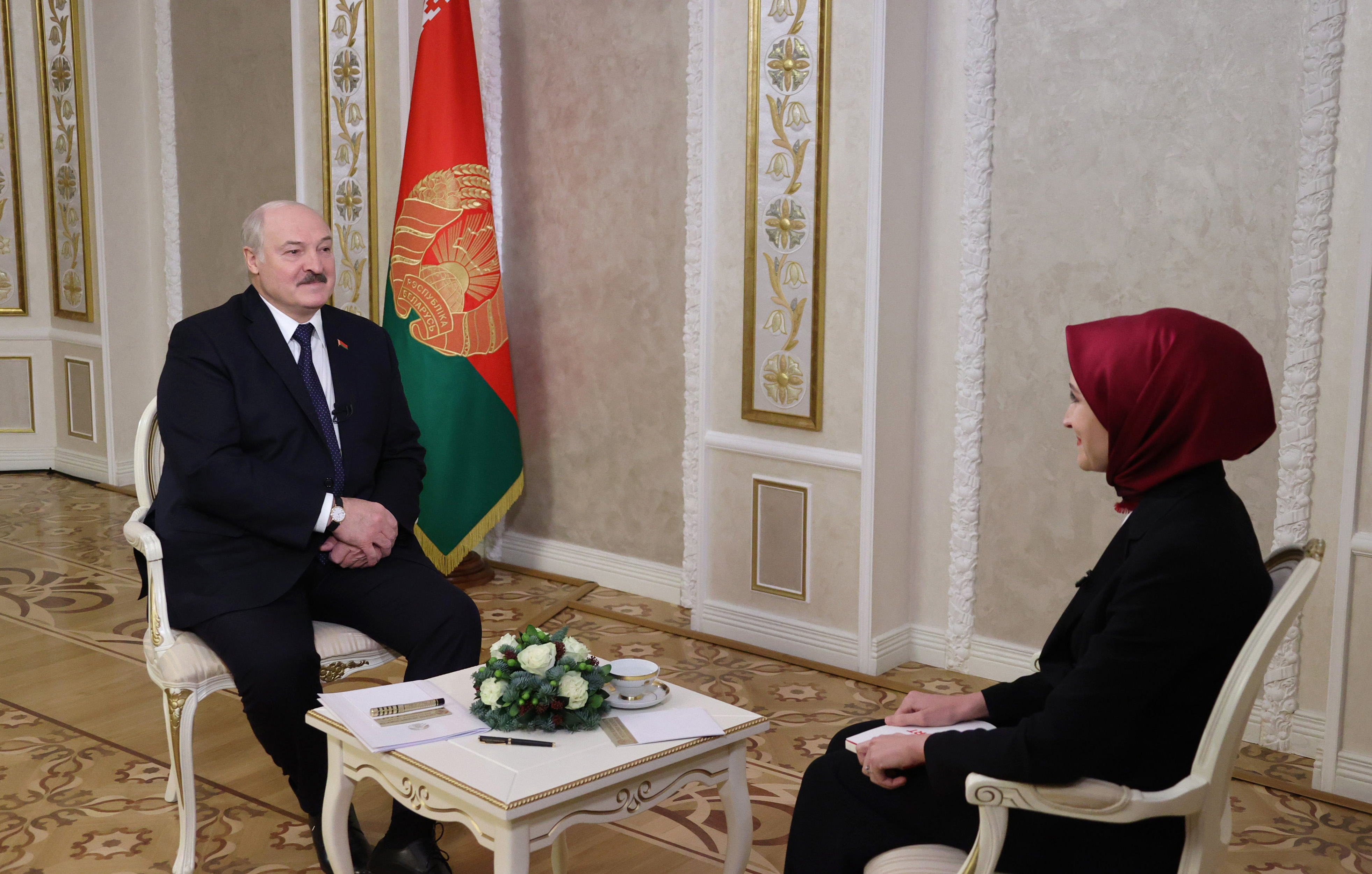 Александр Лукашенко дал интервью турецкой телерадиокомпании