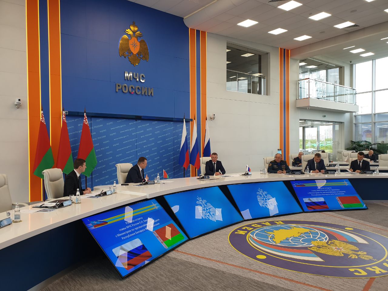 Белорусские и российские спасатели планируют провести совместные учения по реагированию на трансграничную ЧС