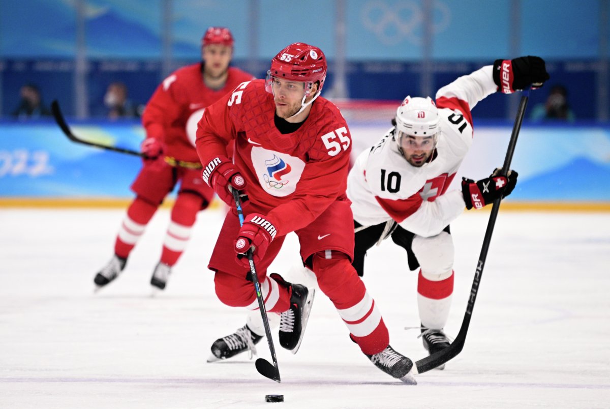 Российские хоккеисты обыграли швейцарцев в стартовом матче на Олимпиаде