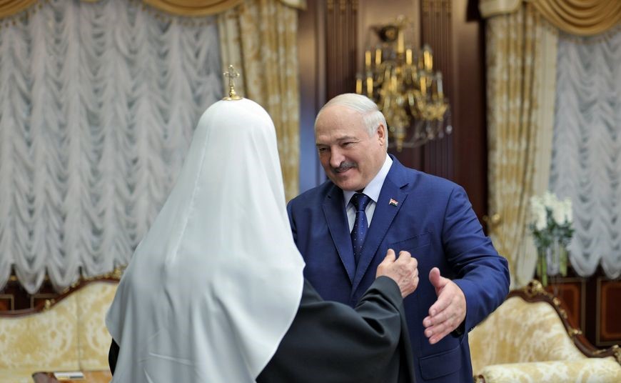 Александр Лукашенко встретился с Патриархом Кириллом