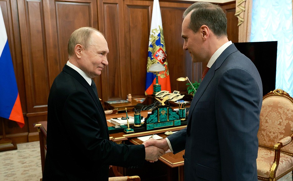 Глава Мордовии доложил Президенту России о об успехах республики