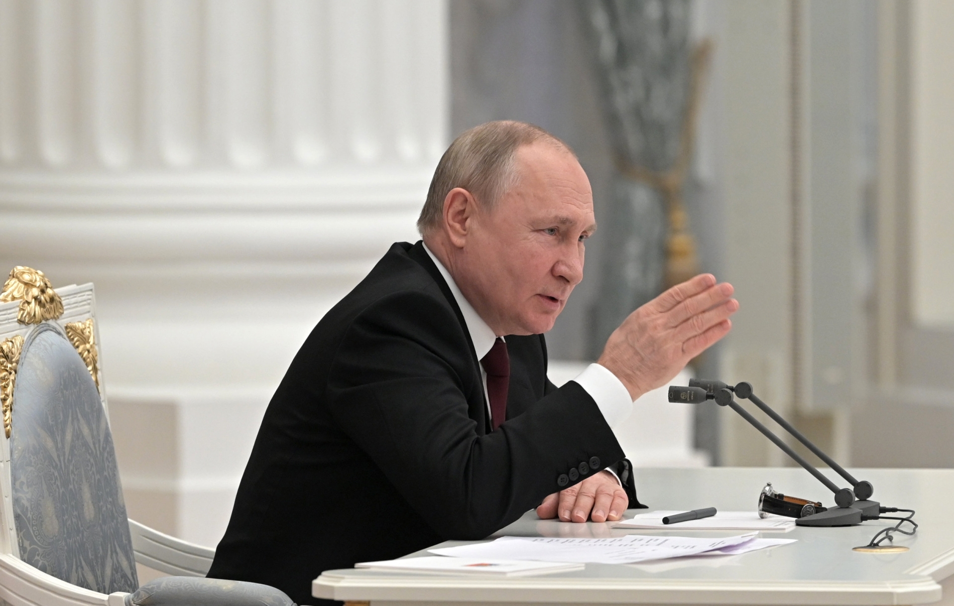 Владимир Путин: переговорный процесс по Донбассу в тупике