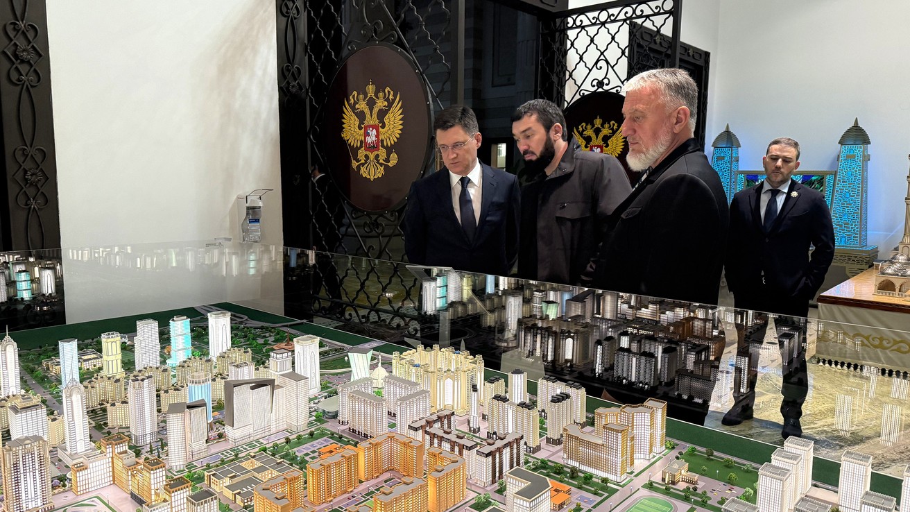 В Грозном появился район имени Президента России Владимира Путина